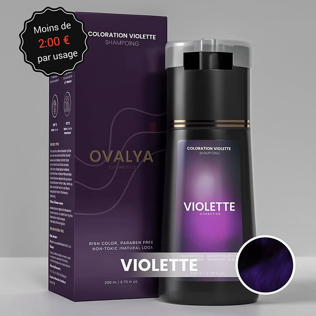 Shampoing colorant instantané